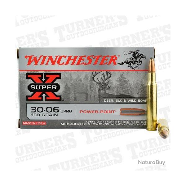 WINCHESTER 30-06 POWER POINT 180gr X20