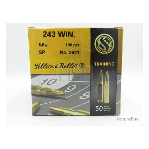 SELLIER BELLOT 243WIN SP 100GR X50