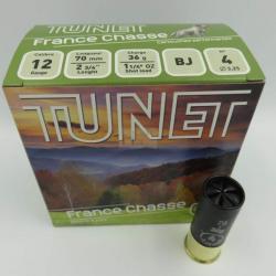 TUNET FRANCE CHASSE CAL 12-70 PB4 36GR BJ X25