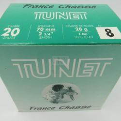 TUNET FRANCE CHASSE CAL 20 PB N8 X25