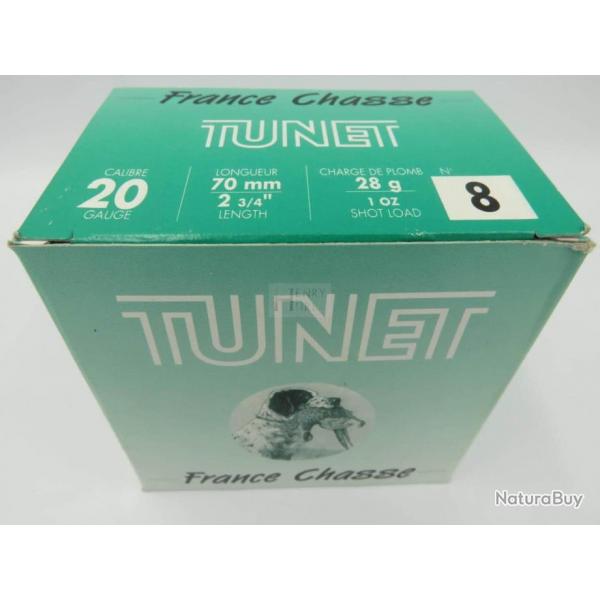 TUNET FRANCE CHASSE CAL 20 PB N8 X25