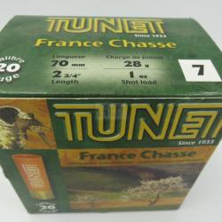 TUNET FRANCE CHASSE CAL 20 PB N7 X25