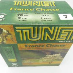 TUNET FRANCE CHASSE N7 CAL 16 32GR X25