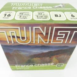 TUNET FRANCE CHASSE N6 CAL 16 32GR X25