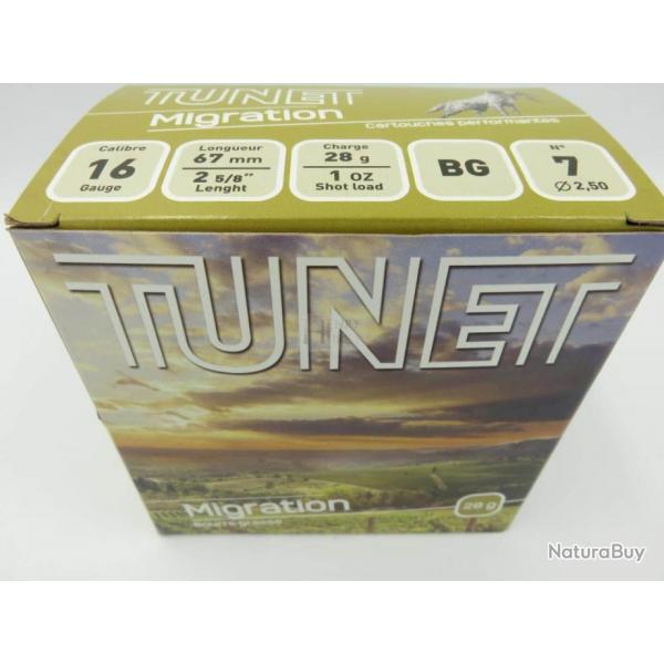 TUNET MIGRATION CAL 16 N7 BG 28G X25