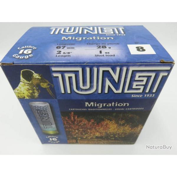 TUNET MIGRATION CAL 16 N8 BG 28G X25