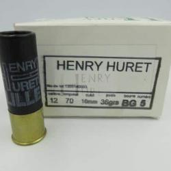 Cart Henry Huret cal 12 BG 36 g Pl Boite de 10