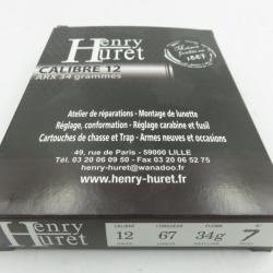 Henry Huret cal 12-67 ARX34gr Pb7 x10