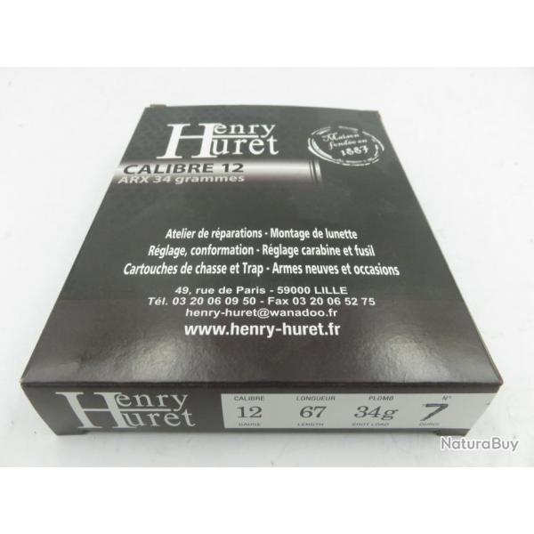 Henry Huret cal 12-67 ARX34gr Pb7 x10