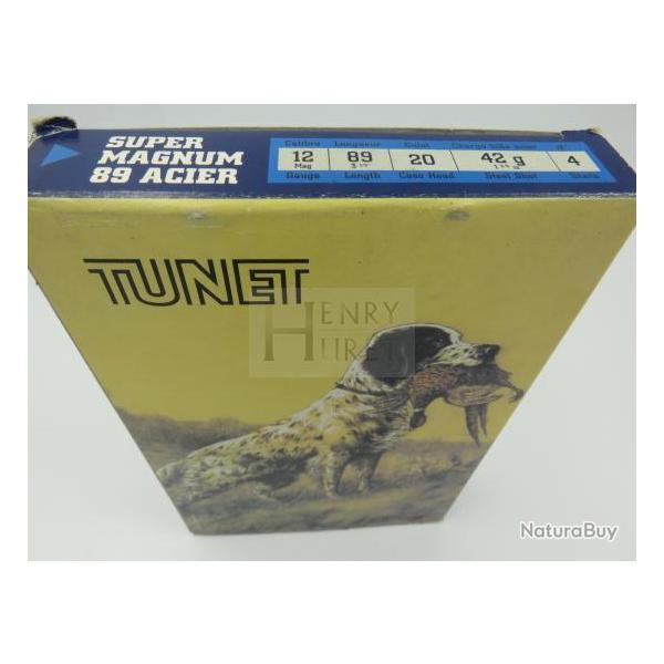 TUNET Cal 12-89 42g Pl4 ACIER STEEL SHOT X10