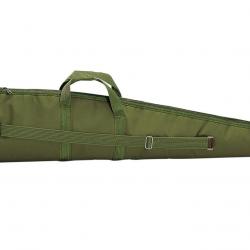 HUBERTUS Fourreau vert avec fourrure tissée 128 CM