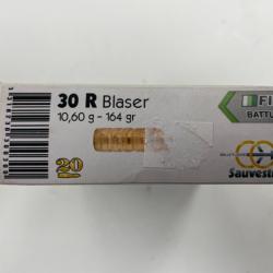 SAUVESTRE FIP 30R BLASER 10.6G BOITE DE 20 BALLES(VENDU PAR 2 BOITES)