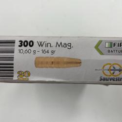 SAUVESTRE FIP 300 WIN 10.6G BOITE DE 20 BALLES(VENDU PAR 2 BOITES)