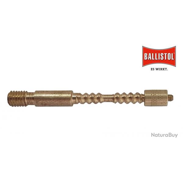 BALLISTOL Adaptateur pour 3 feutres nettoyeurs, laiton cal.22 - ext. M5 et int. 1/8"