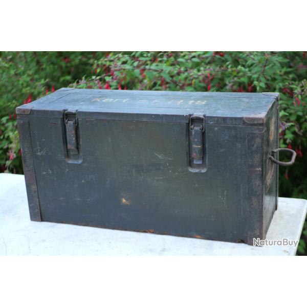 ALLEMAGNE - Caisse camoufle 2 tons 3 douilles de 15 cm s.Fh.18 - ref SL22FH003  RARE modle camoufl