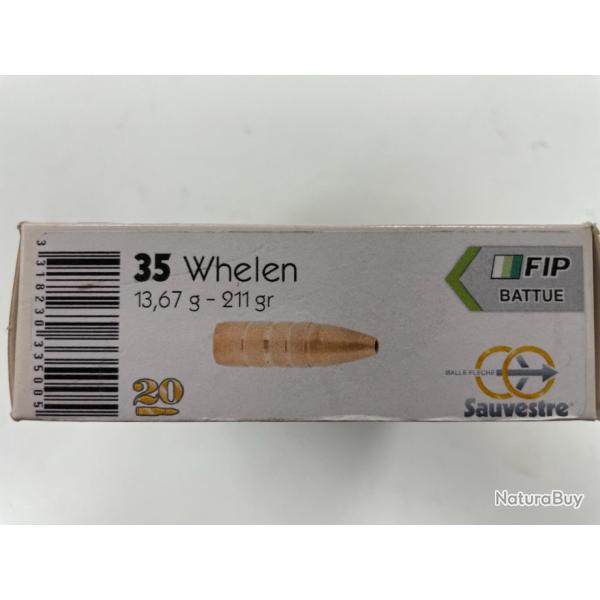 SAUVESTRE FIP 35 WHELEN 13.67G BOITE DE 20 BALLES(VENDU PAR 2 BOITES)