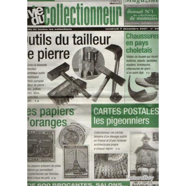 la vie du collectionneur 392 dcembre 2001 pigeonniers en cartes postales, outils tailleur de pierre