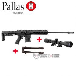 Pack PALLAS Sniper BA15 Tactical Noir Cal 22 LR 10 cps