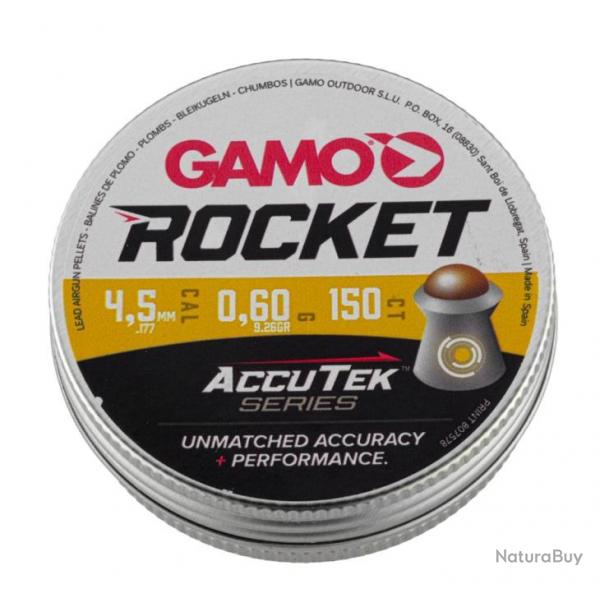 Plombs Gamo Rocket Accutek Chasse (x150)