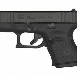 Pistolet Glock 26 Gen5 FS Cal9x19 Promo