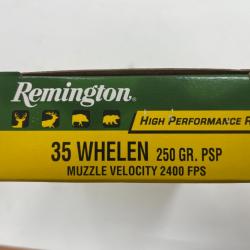 REMINGTON 35 WHELEN 250GR CORE LOCK PSP BOITE DE 20 BALLES(VENDU PAR 2 BOITES)