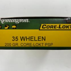 REMINGTON 35 WHELEN 200GR CORE LOCK PSP BOITE DE 20 BALLES(VENDU PAR 2 BOITES)