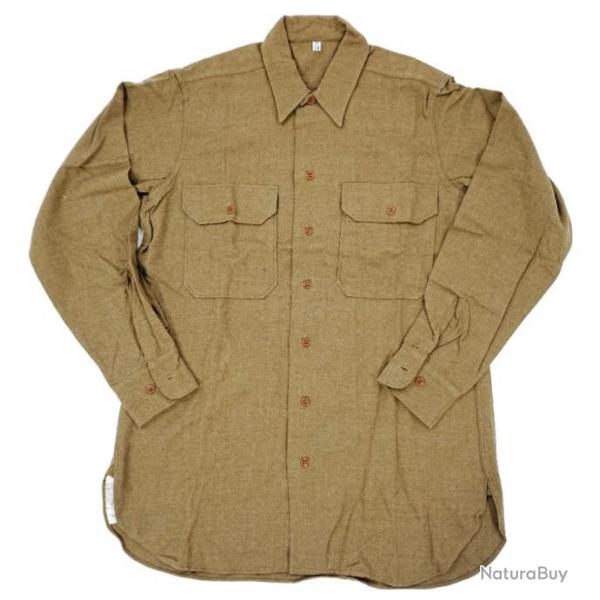 Chemise moutarde US originale WW2 - 1943