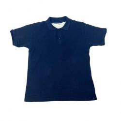 POLO ANTI-COUTEAU MANCHES COURTES BLEU MARINE