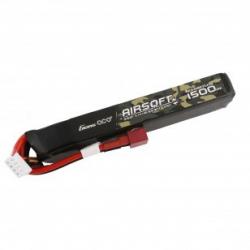 Airsoft - Batterie Li-Po 1 stick 11.1V - 1500 mAh 25C dean | Gens ace (0000 2415)