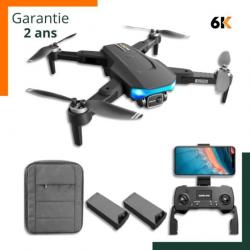 Drone 6K 5G GPS 2 batteries Caméra + Stabilisateur image -1000M - Garantie 2 ans - Livraison rapide