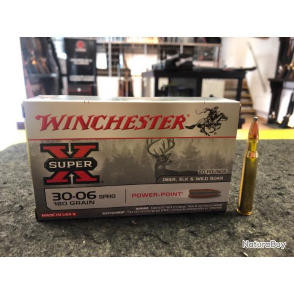 Winchester Super X Power Point Calibre 30-06 Spring 180Grain