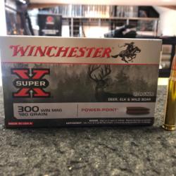 Winchester Super X Power  Point Calibre 300 Win Mag 180 Grain