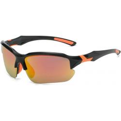 Lunettes de Soleil de Cyclisme Polarisées UV400 pour Hommes Orange