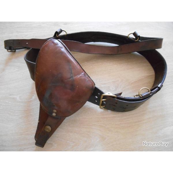 Ensemble holster / cuir modle 1892