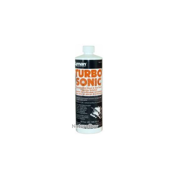 TURBO SONIC STEEL AND GUNS PARTS CLEANER 32FL OZ