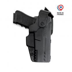 ETUI TENUE SIMPLE SECURITE PONT BASCULANT GLOCK 17-19 DR