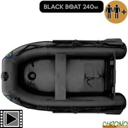 Bateau Gonflable Carp Spirit Black Boat 240WI Plancher Air