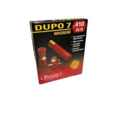 Cartouches expansive dupo 7 DDUPLEKS expansive cal.410 magnum par 5