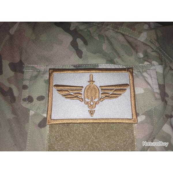 Patch cusson Forces Spciales 1er RPIMa Task Force 32 Afghanistan desert