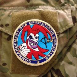 Patch écusson Forces Commandement des Opérations Spéciales COS  Joker Afghanistan