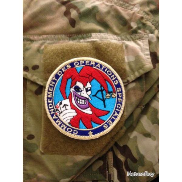 Patch cusson Forces Commandement des Oprations Spciales COS  Joker Afghanistan