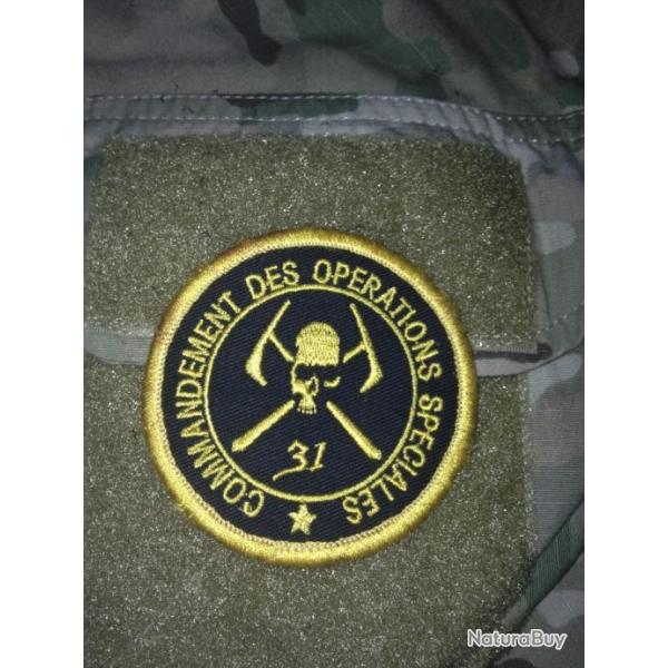 Patch cusson Forces Commandement des Oprations Spciales COS 31