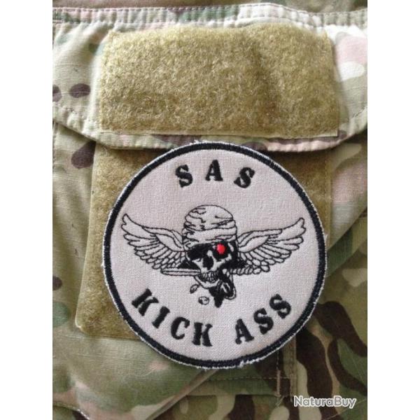 Patch cusson Forces Spciales 1er RPIMa SAS KICK ASS dsert