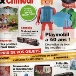 collectionneur chineur 174 mai 2014 , musée du bouchon mezin, publicités de parfums, playmobil 40 an