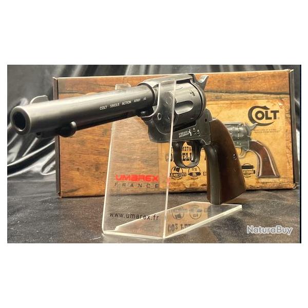 REVOLVER COLT45 SA ARMY - 5.5'' - CO2 - CAL 4.5 MM - ANTIQUE FINISH