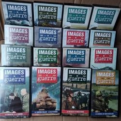 LOT  16 CASSETTES VHS image de guerre 1939 - 1945