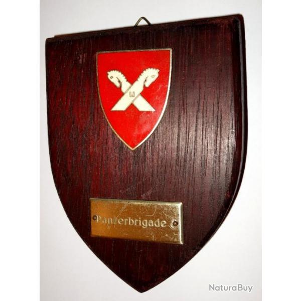 PLAQUE /RECOMPENSE de la 3me PANZERDIVISION de la BUNDESWEHR.  /8570