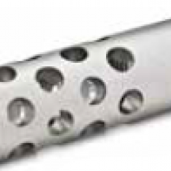 Frein de bouche Omidirectionnel Bergara - Filetage métrique M14x1 - .30 / Cerakote/Gris inox