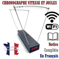 Chronographe Wifi balistique avec notice française complète - Envoi rapide depuis la France