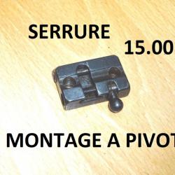 serrure arrière EAW pivot NEUVE entraxe 22mm à 15.00 Euros !!!! - VENDU PAR JEPERCUTE (SZA921)